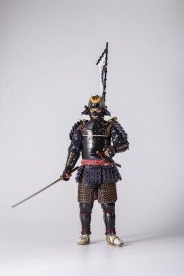 1/6 YUZHIMAO Studio KOC-002 Centipede Samurai Of Takeda Shingen Blue Figure