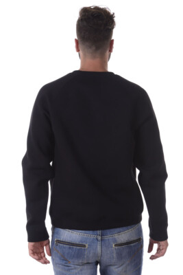 Pre-owned Versace Collection Sweatshirt Man Blacks V800687avj00361 V008b Sz.xl Make Offer