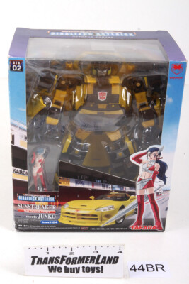 Sunstreaker meets Junko w/box 1:24 Scale Asterisk Binaltech Transformers