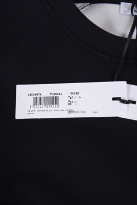 Pre-owned Versace Collection Sweatshirt Man Blacks V800687avj00361 V008b Sz.xl Make Offer