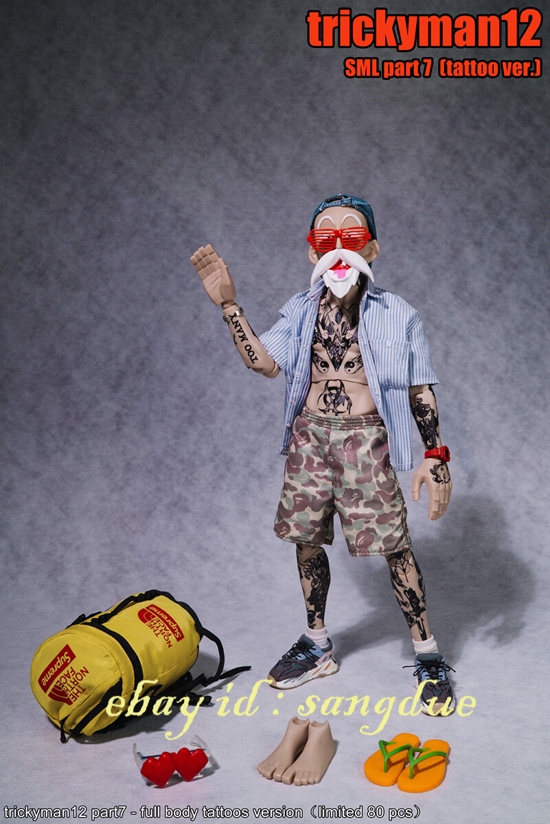 Trickyman12 1/6 SML Part 7 (tattoo version) Trend full
