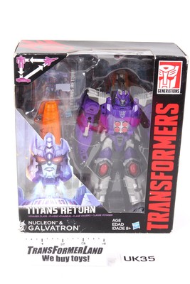 Galvatron Nucleon MISB Voyager Generations - Titans Return Transformers