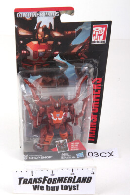 Chop Shop Sealed MISB MOSC Legends Generations - Combiner Wars Transformers