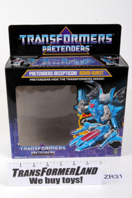 Bomb-Burst Package Pretenders 1988 Vintage Hasbro G1 Transformers