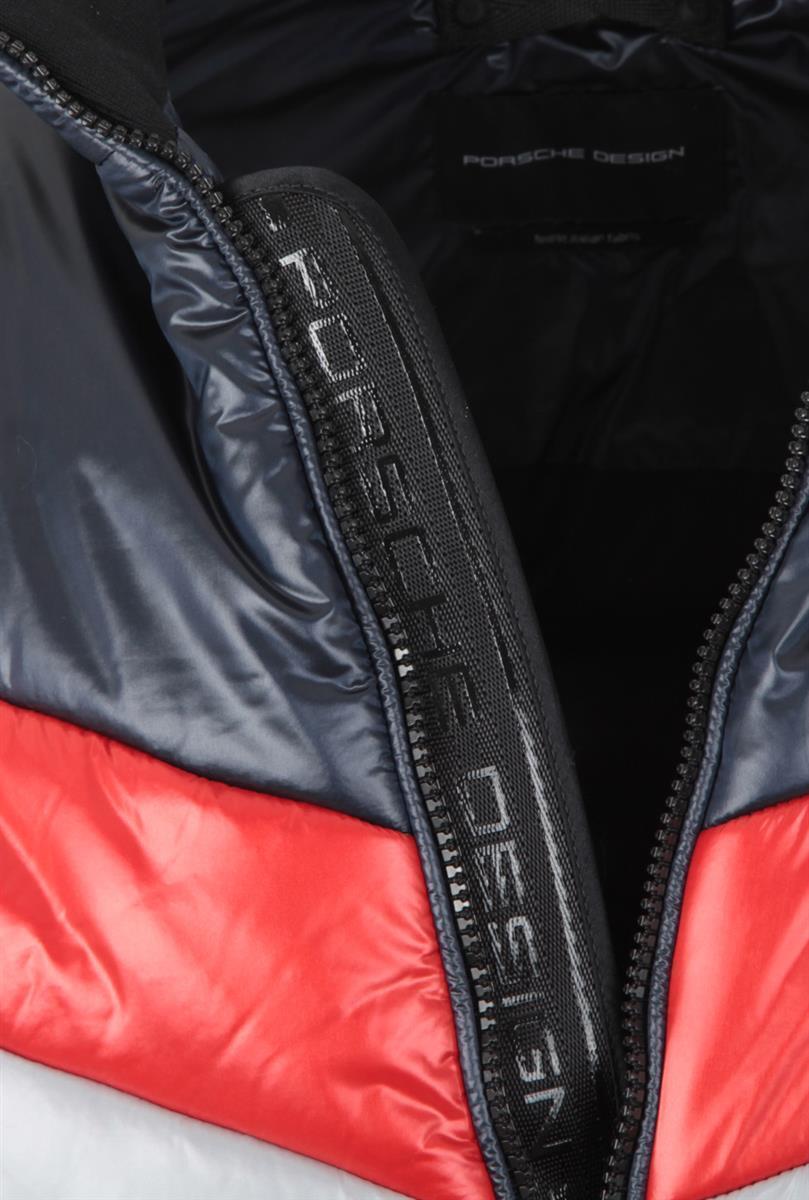 Pre-owned Porsche Design Men's Quilted Jacket Bicolor Jacket Size M - 50 In Multicolor
