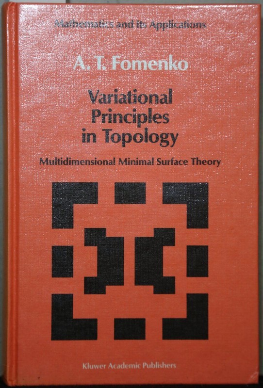 Fomenko: Variational Principles Of Topology 1990