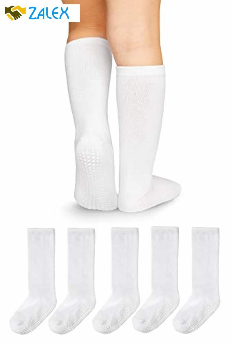 knee high non slip socks