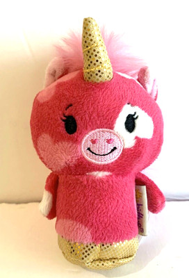 Hallmark Itty Bittys Unicorn Love is Magic Hearts Valentine's Day Plush