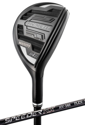 MAJESTY CONQUEST HYBRID UTILITY 4H 21 Deg FLEX TOUR-S GRAPHITE MENS RH MARUMAN