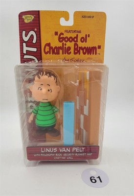 Peanuts Good ol Charlie Brown Linus Van Pelt Figure MOC 2002   #C