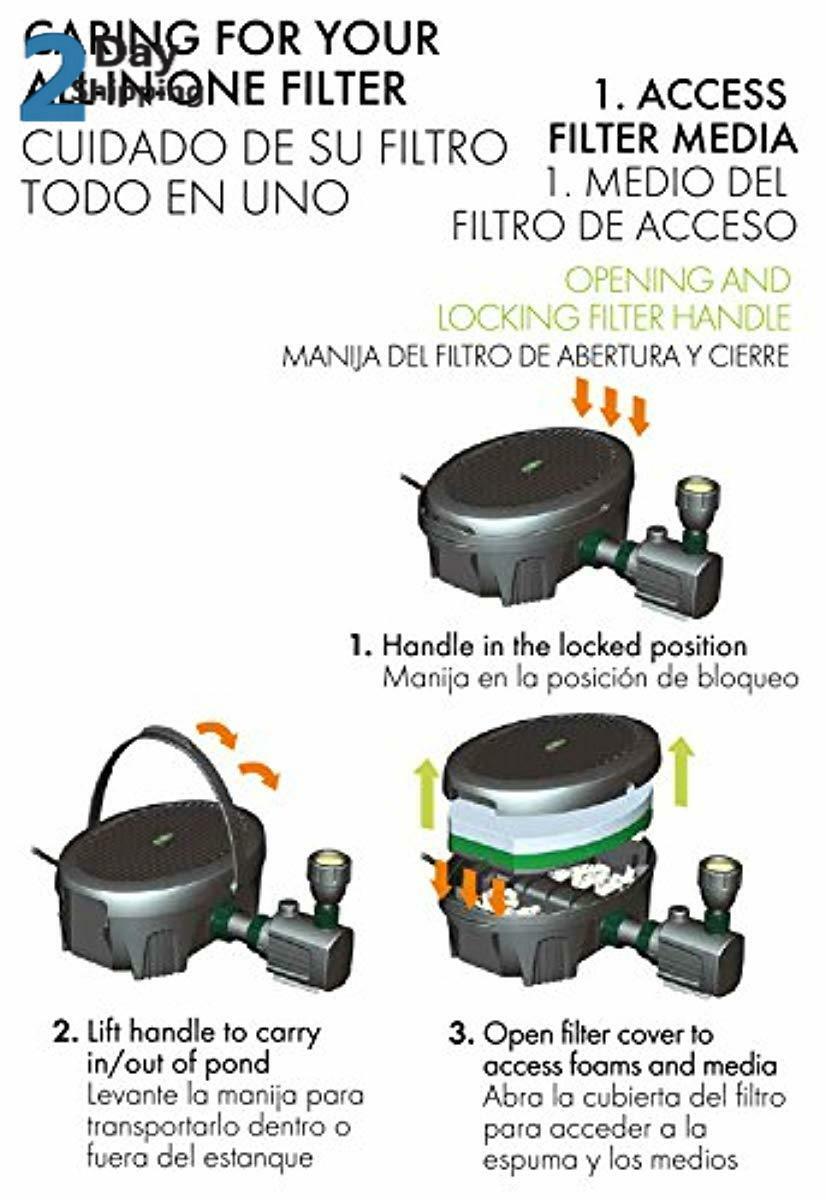 Aquagarden Pennington,Inpond 5 in 1,Pond Pump & Filter Maintenance Kit