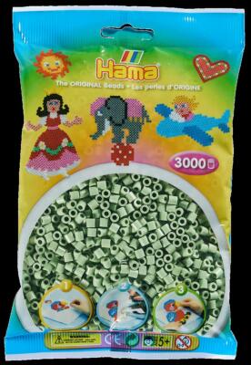 3000 Hama Midi Bügelperlen - Eukalyptus 201-101 Ø 5 mm Perlen Steckperlen Beads