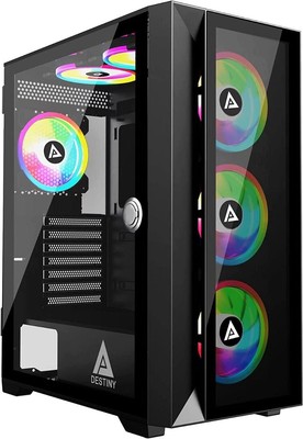 DESKTOP CUSTOM GAMING SYSTEM Intel i3-14100 8GB RAM 512GB SSD CU4.85.16