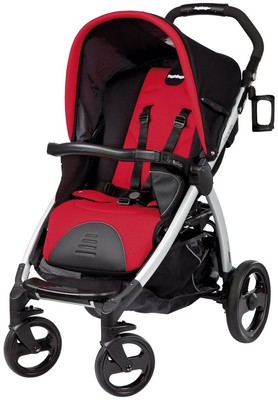 PEG PEREGO BOOKLET STROLLER (RED)-BRAND NEW, NEVER USED. BEST OFFER OVER $95.00 