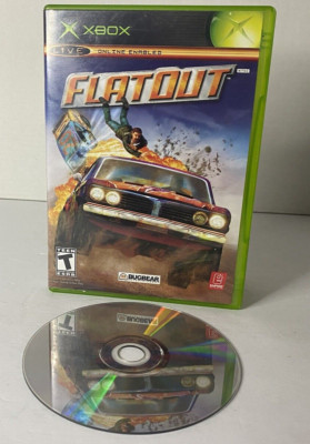 FlatOut (Microsoft Xbox, 2005) - CIB - tested/works