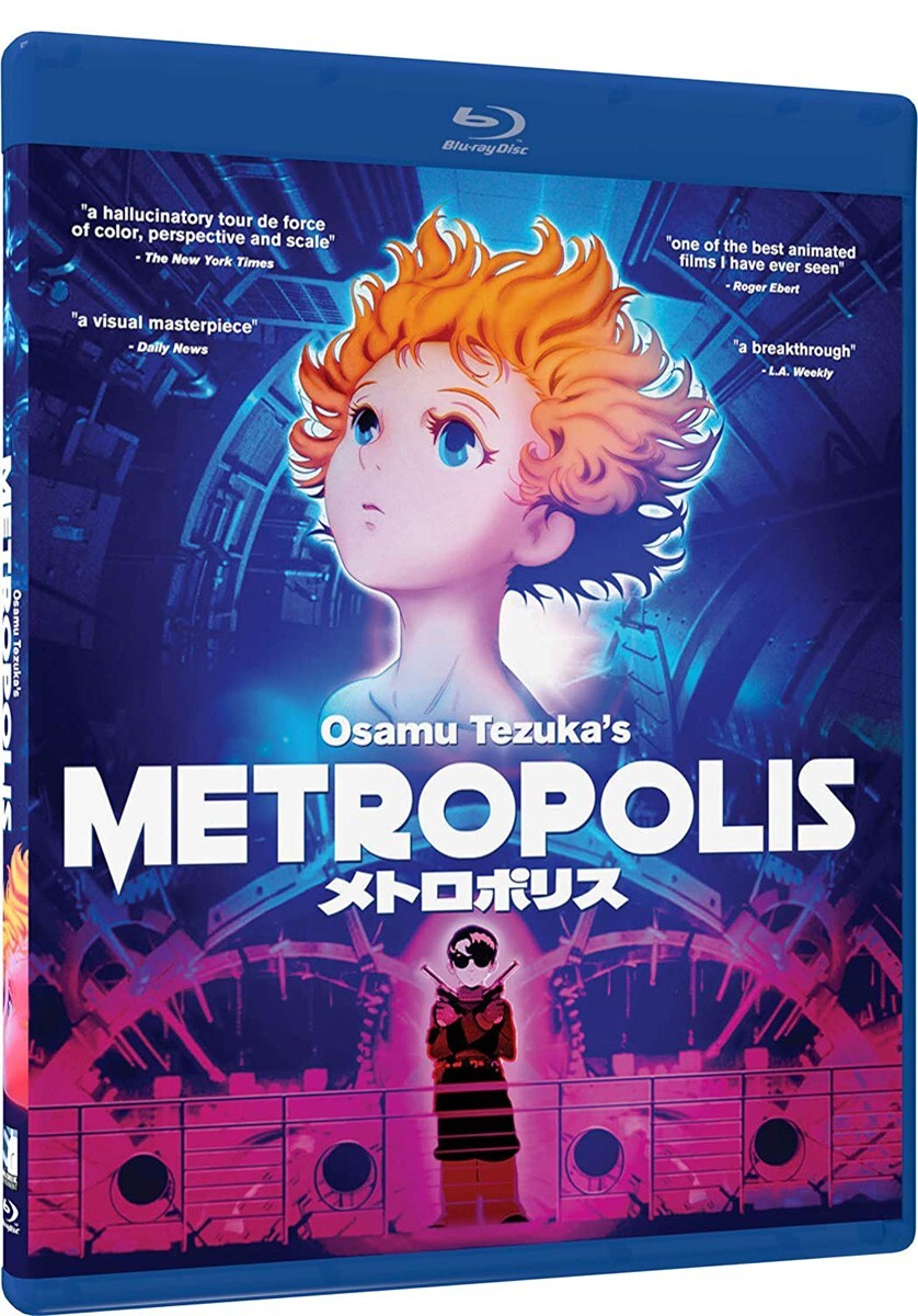 Osamu Tezuka's METROPOLIS Blu-ray BD - Japanese Anime **NEW