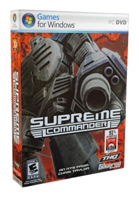 Supreme Commander RTS Strategy (PC Game) Vista/XP NIB Sealed