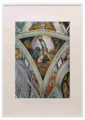David Und Goliath Michelangelo A3 A4 Framed Print Picture