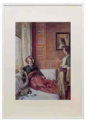 Lewis Jf Harem Life In Constantinople A3 A4 Framed Print Picture