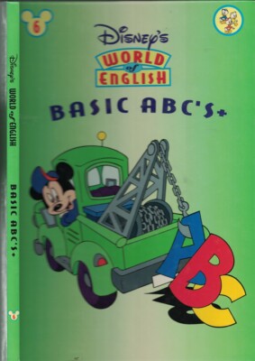 デズニー WORLD OF ENGLISH Basic ABCs+ DVD Disneys World of English #11 Basic ABC's DVD CD Course Books