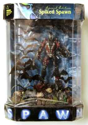 Spiked Spawn Special Edition Figur Hard Case McFarlane 1998 NEU