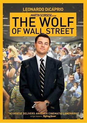 The Wolf of Wall Street (DVD, 2014, Widescreen) NEW