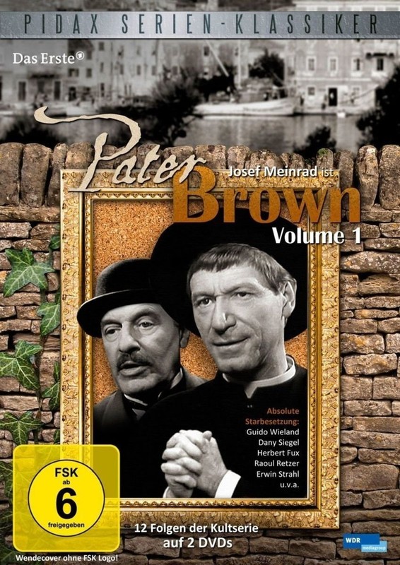 Pater Brown, Vol. 1 - Josef Meinrad - Pidax Serien-Klassiker  2 Dvd'S/Neu/Ovp