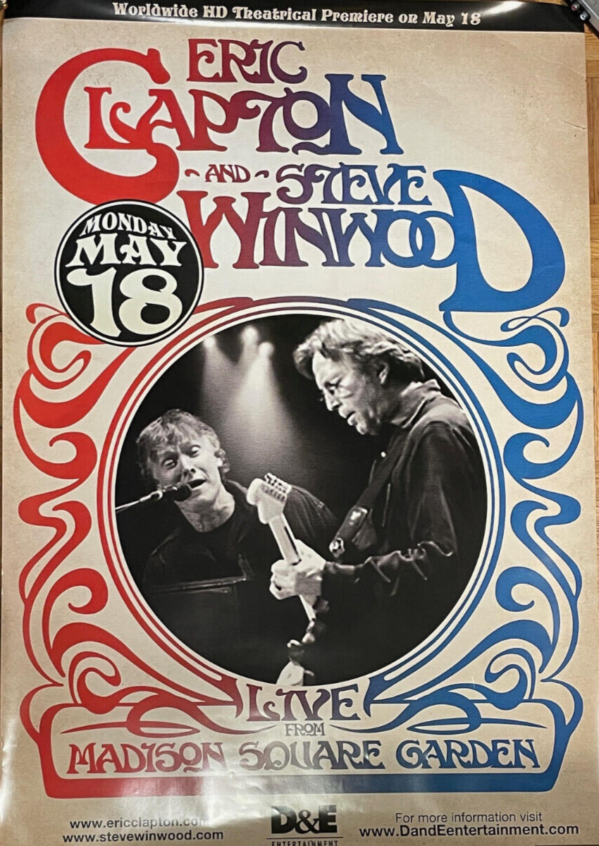 Eric Clapton & Steve Winwood Live CD・DVD ERIC CLAPTON and STEVE WINWOOD Live From Madison Square