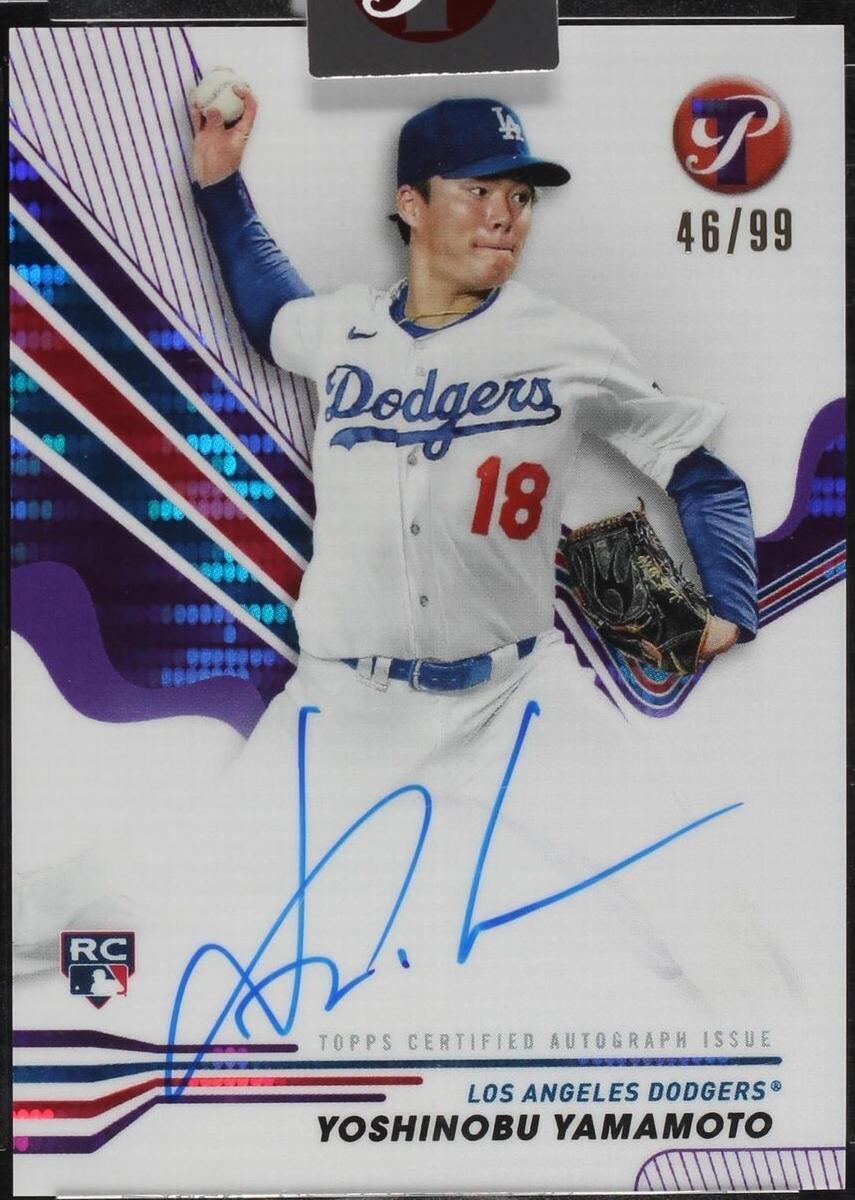2024 Topps Diamond Icons - Yoshinobu Yamamoto #WPA-YY for sale | eBay
