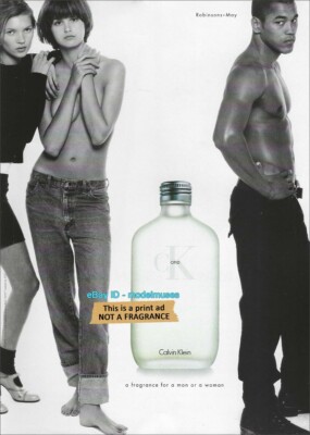ck one ポスター　貴重　カルバンクライン1994 ケイト・モス CK ONE 1994 オリジナル Calvin Klein