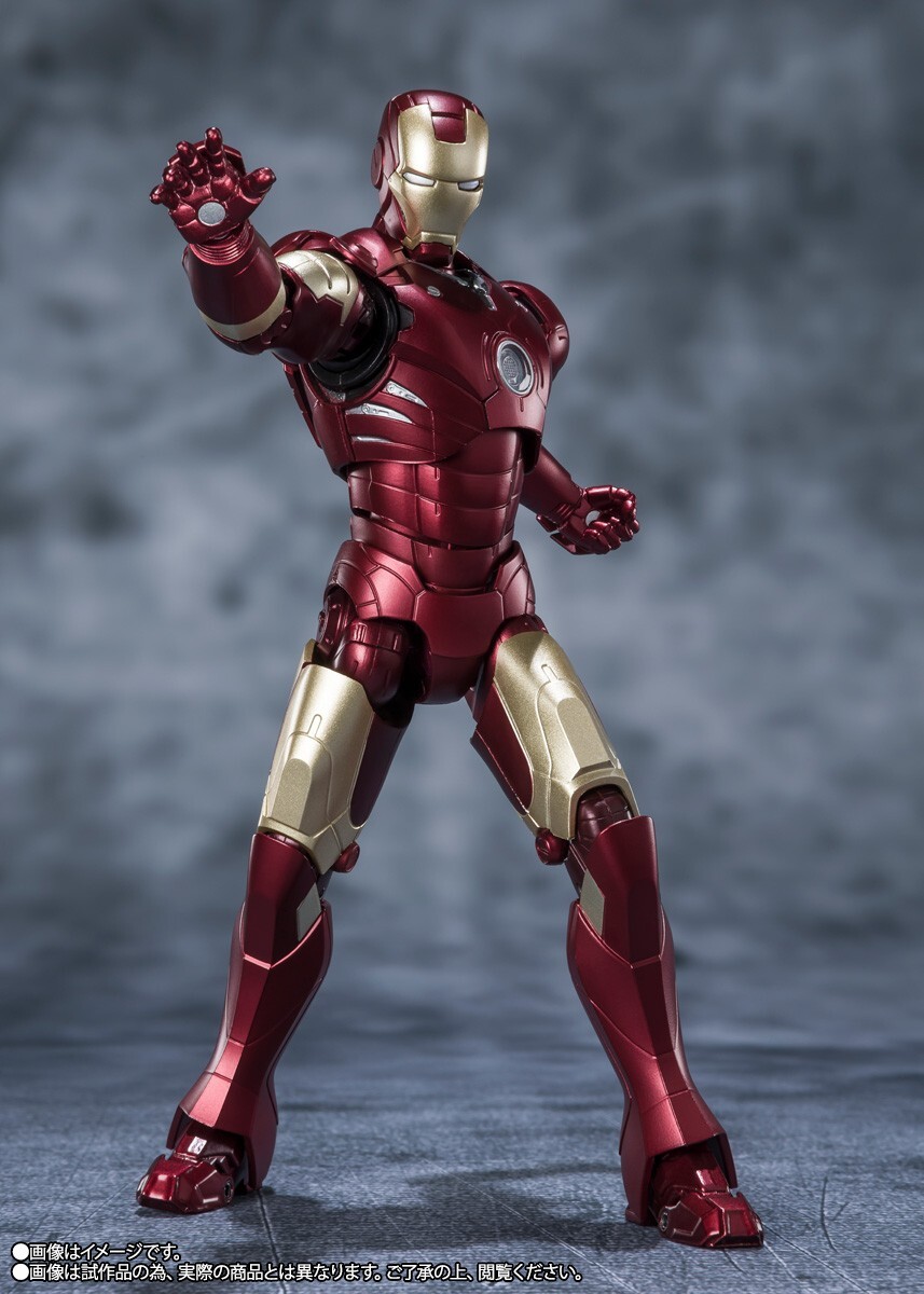 SHF アイアンマンマーク３ TAMASHII NATIONS Tokyo S.H.Figuarts Iron Man Mark 3 STANDARD