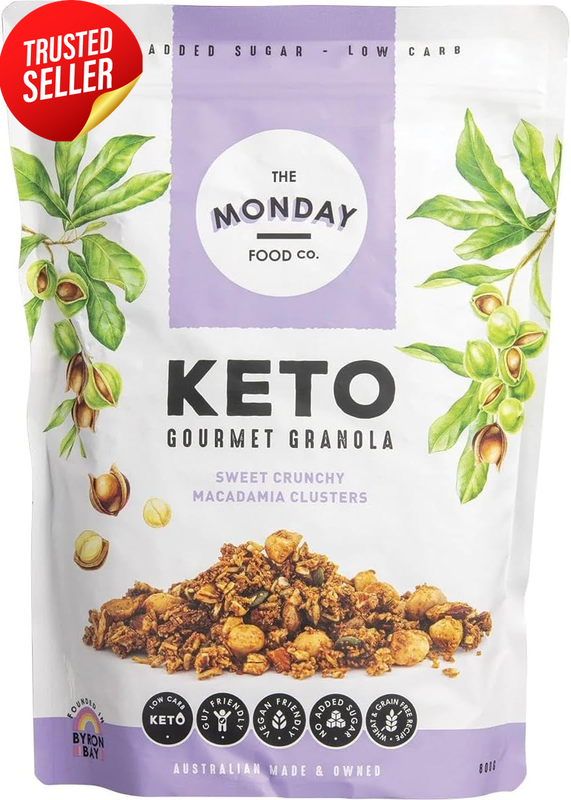 Granola Keto Vegan Macadamia Crunchy 800G