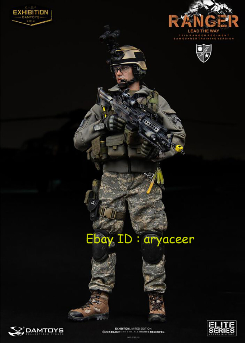 専用1/6 チョーク・リーダー 75th Ranger 1993 ソマリア アメリカ軍 第75レンジャー連隊チョーク・リーダー(モガディシュ