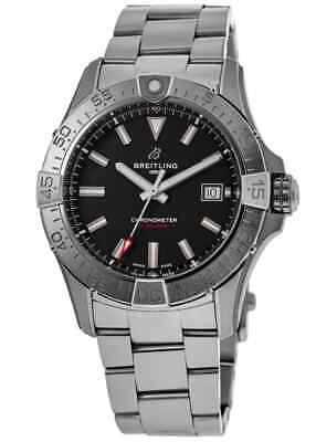 New Breitling Avenger Automatic 42 Black Dial Bracelet Men's Watch A17328101B1A1