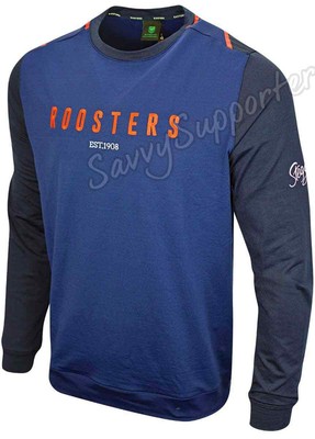 Sydney Roosters 2022 NRL Mens Travel Crew Jumper Sizes S-7XL BNWT
