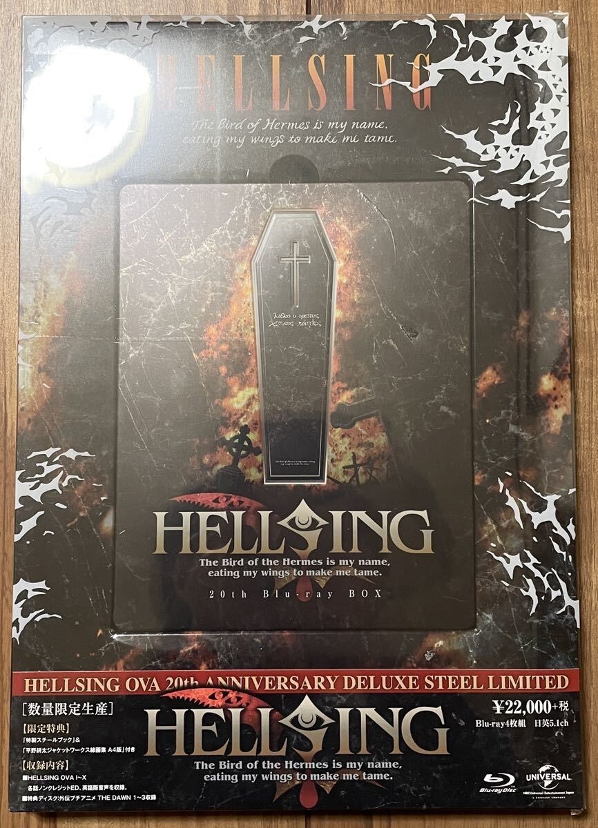 アニメ HELLSING OVA 20th Blu-ray BOX HELLSING OVA 20th Anniversary Deluxe Steel Limited Blu-ray