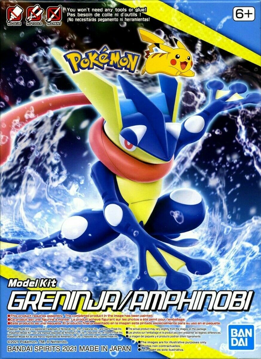 Greninja Pokemon Model Kit Model Kit Bandai Hobby