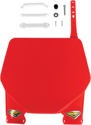 Cycra Red Front Stadium Number Plate For Honda CRF 250 R 08-09, 450 R 2008
