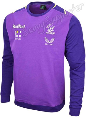 Melbourne Storm NRL Mens Crew Jumper Sizes M-2XL BNWT
