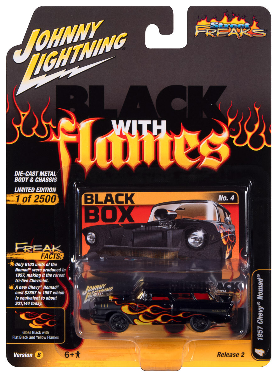 Johnny Lightning Street Freaks Black With Flames 1957