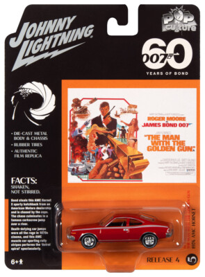Johnny Lightning James Bond The Man With The Golden Gun 1974 AMC Hornet 1:64 Car