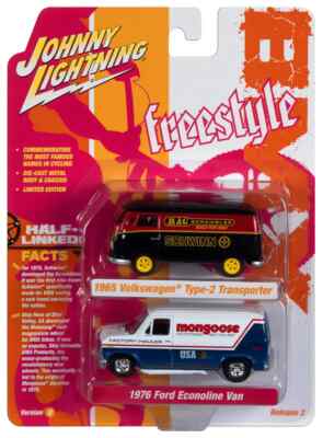 ジョニーライトニングF.A.S.T.シリーズ・2パック ・バージョンB JLSP342B Johnny Lightning 2023 Release 2 BMX/Freestyle Bikes