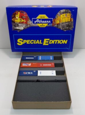 Athearn 2321 HO Container of the World II 20' Containers (Set of 6) NIB
