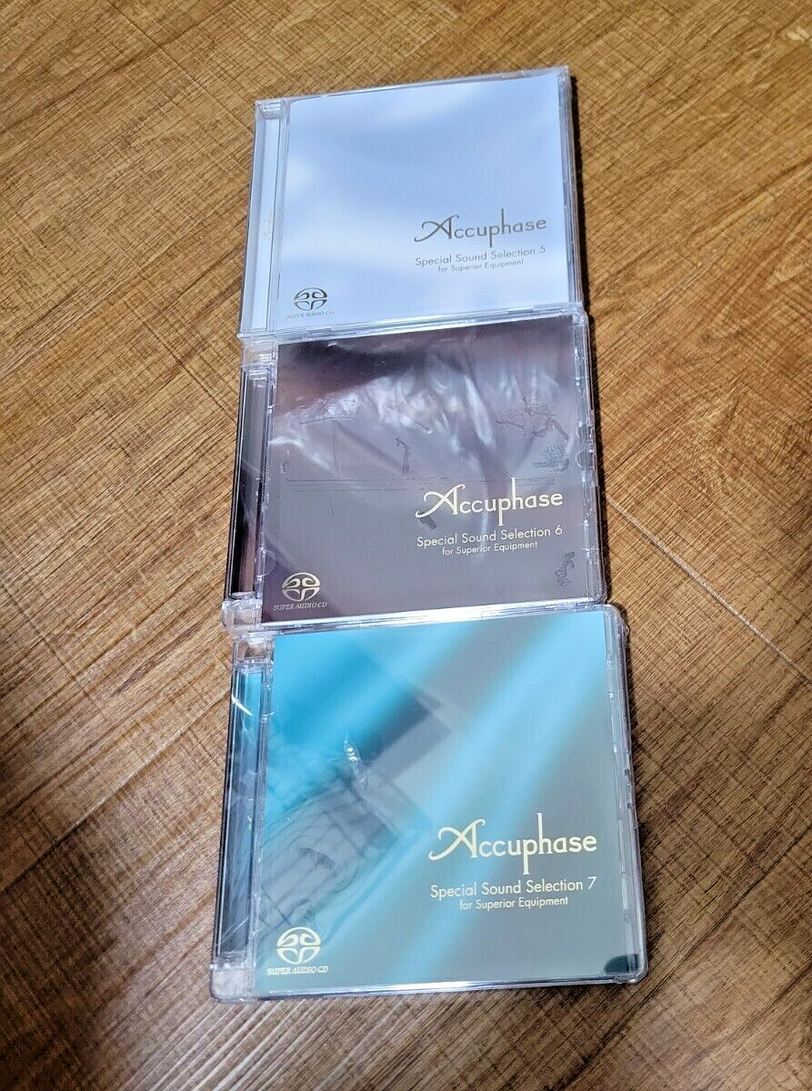 NEW】Accuphase Special Sound Selection Vol. 5.6.7, Hybrid NEW】Accuphase Special Sound Selection Vol. 5.6.7, Hybrid