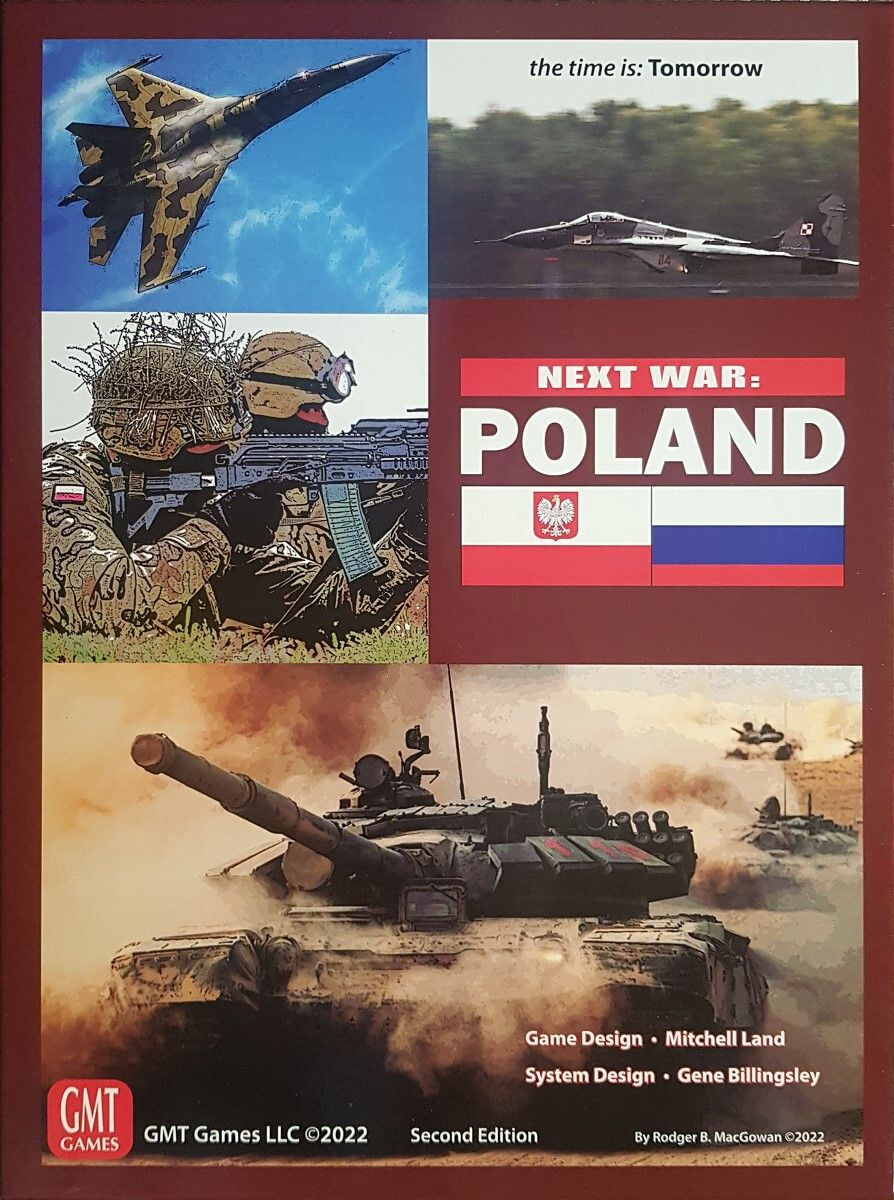 GMT Games: Следующая война: Польша 2-е издание, Новое в термоусадочной упаковке, Быстрая доставка