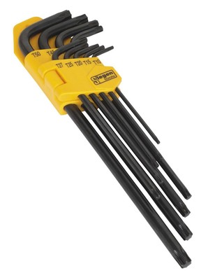 Siegen Extra-Long TRX-Star* Key Set 9pc