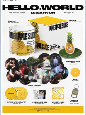 Secure payment available*Unopened) baekhyun Hello World Pineapple Album
