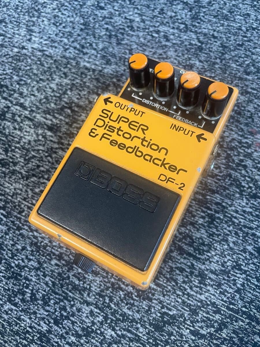 BOSS DF-2 初期 SUPER Distortion表記 DIY Boss DF-2 Super Distortion & Feedbacker Guitar Effects