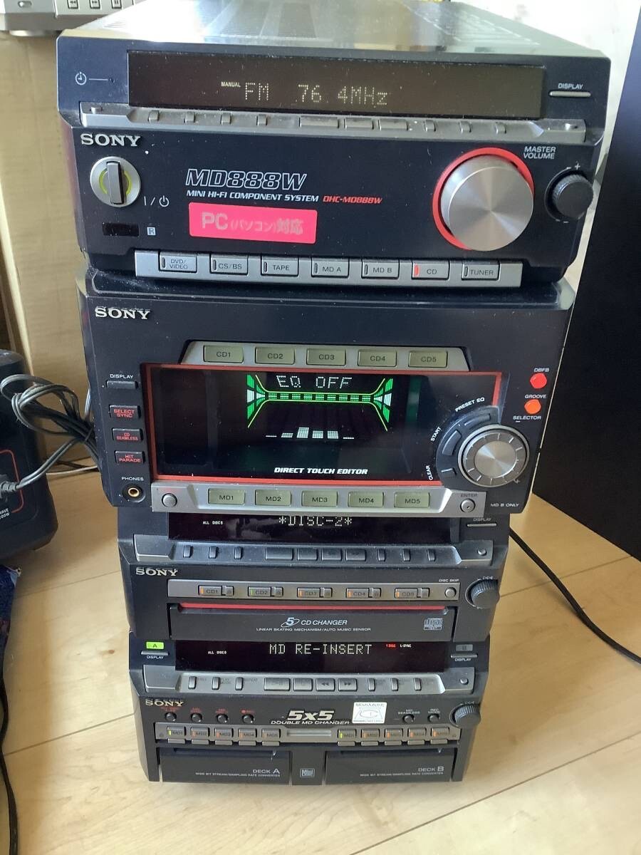 SONY STR-MD888W レシーバー