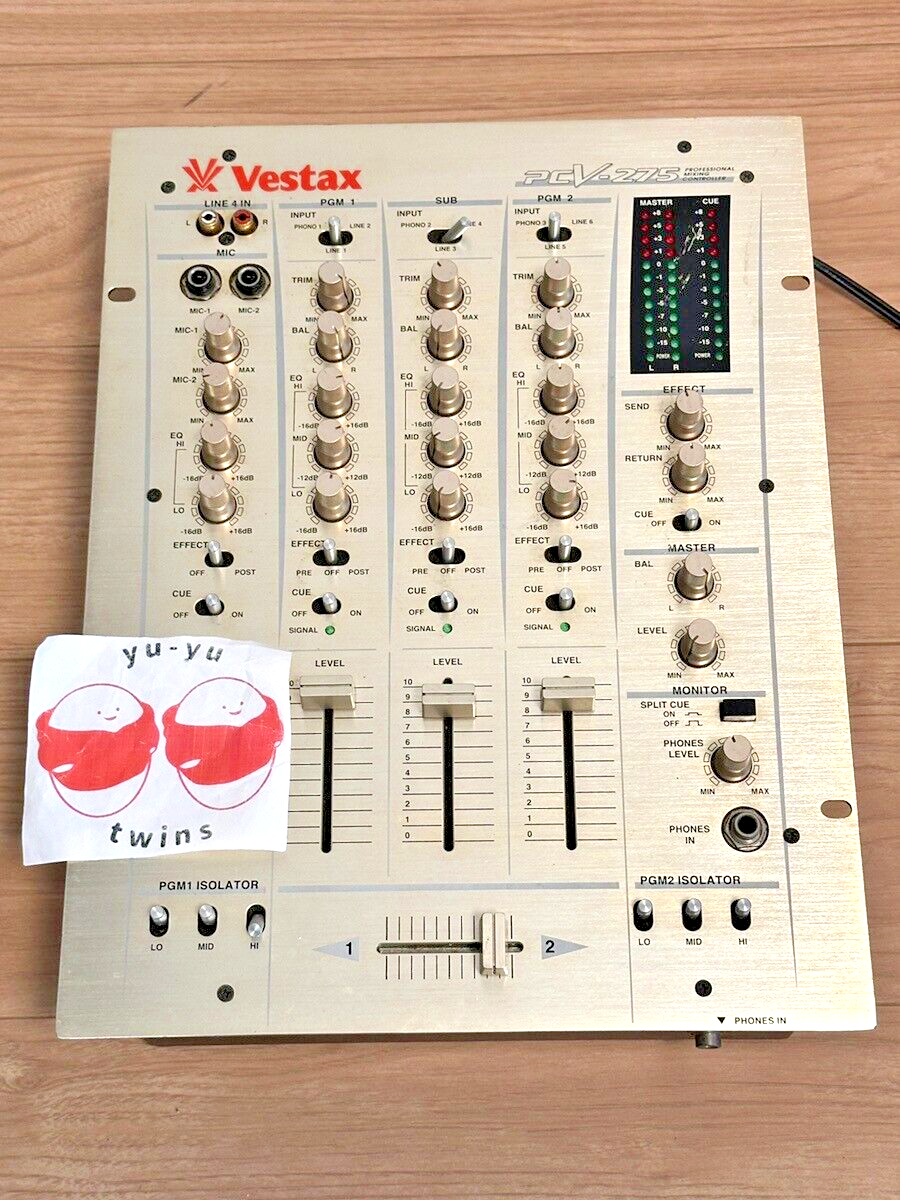 Vestax VMC-004FX DJミキサー ホワイト｜Vestax VMC-004FX DJ